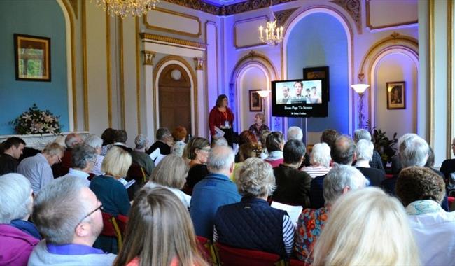 Daisy Coulam at the 2017 Isle of Wight Literary Festival, event, what's on, Cowes - copyright: Christine Taylor