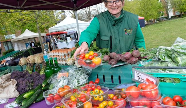 Windsor Farmers' Market, credit Mike Swift