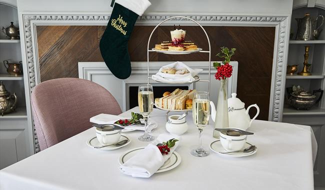 Christmas afternoon tea
