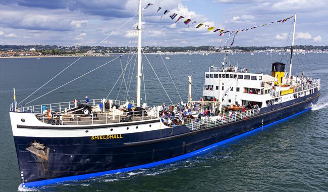 Steamship Shieldhall Cruise to the Isle of Wight and the Medina River