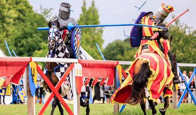 Jousting at Hever Castle