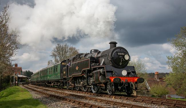 Santa Special at Bluebell Railway