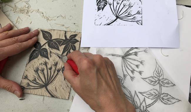 Linocut Printing