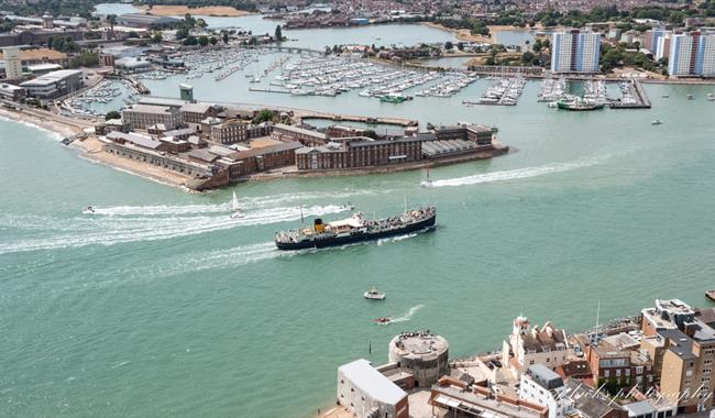 Steamship Shieldhall Cruise to Portsmouth Harbour