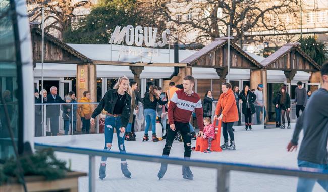 Ice Skating in Bournemouth, Christmas Tree Wonderland