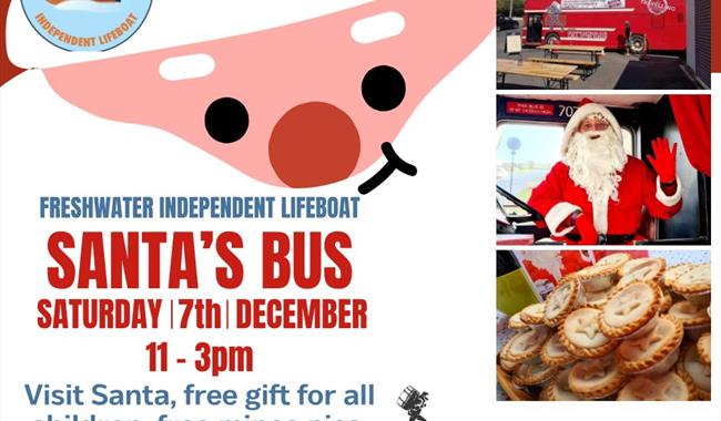 Santas Big Red Bus