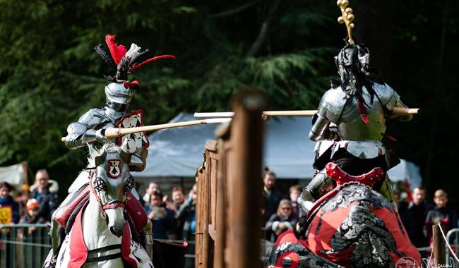 The Queen's Joust at Leeds Castle