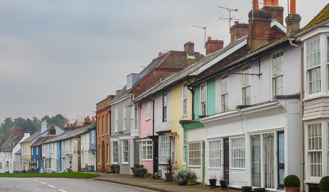 Alresford colourful houses_credit Mike Hall