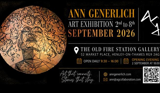 Ann Generlich Art Exhibition at The Old Fire Station Gallery