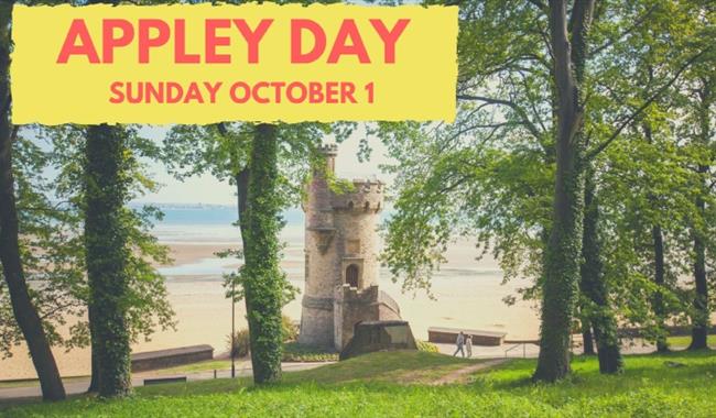 Isle of Wight, Things to do, Appley Day, Image of Appley Tower through the trees