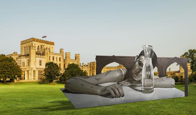 Artist concept of Ashridge House outdoor exhibition