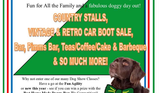 Ashurst Country Fair & Fun Dog Show including a Vintage/Retro & Car Boot Sale