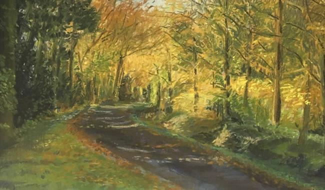 Autumn Landscape Painting
