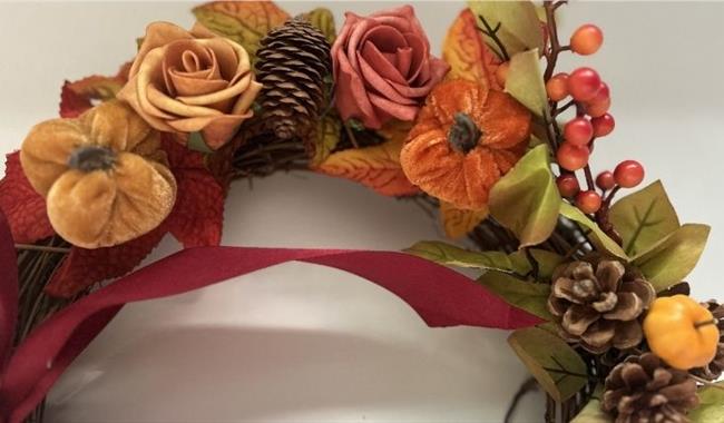 Autumn Reusable Wreath Workshop at Leonardslee Gardens