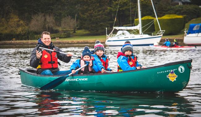 Winter Paddling at New Forest Activities