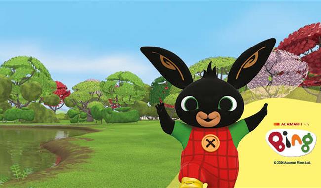 Bing tv character invites you to be a Nature Explorer