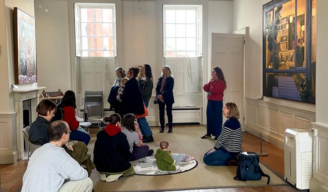 babes in arms tour at Pallant House Gallery