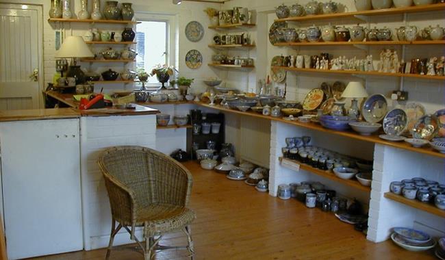 Pottery showroom