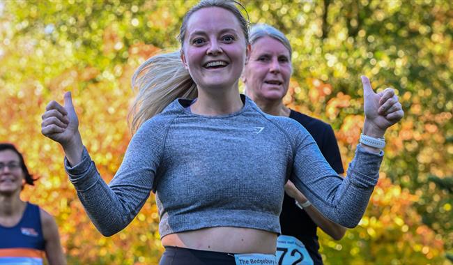 Runners at Bedgebury