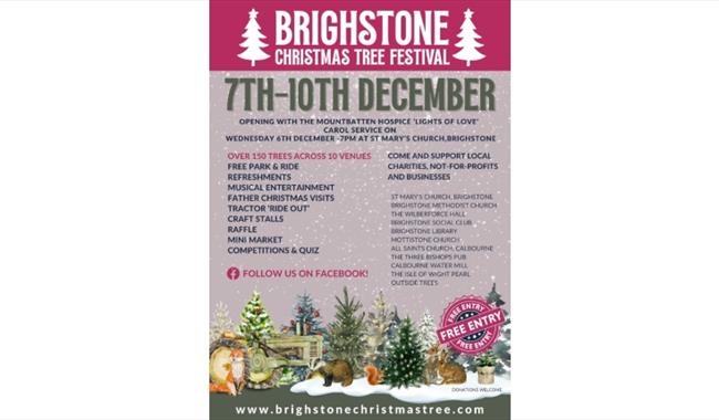 Isle of Wight, Things to do, Events, Christmas Tree festival, Christmas Event, Brighstone