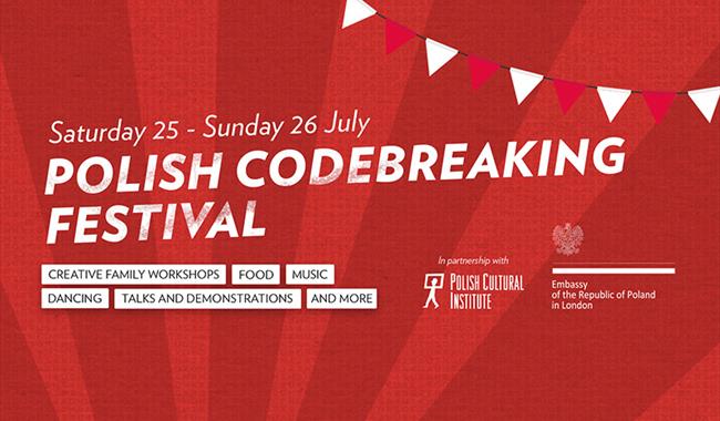 Branding for the Polish Codebreaking Festival at Bletchley Park
