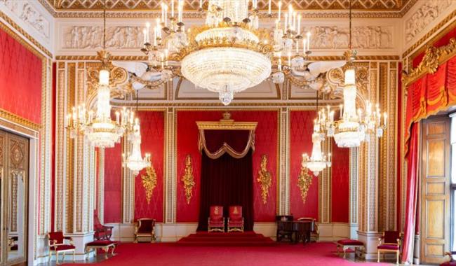 Buckingham Palace, London, Throne Room