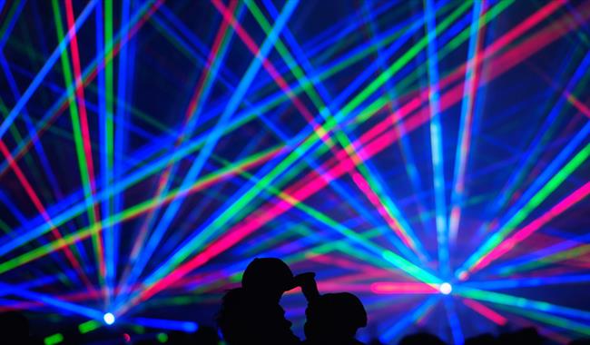 Petworth House & Park, West Sussex, Laser Light Show
