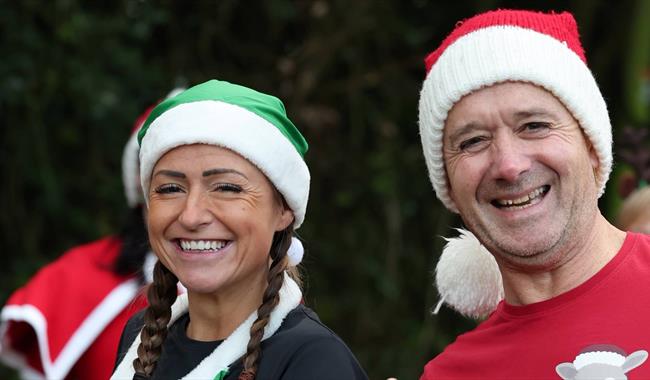 Runners at Pett Christmas Pudding Dash