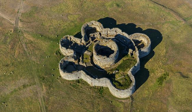 Camber 3 - Camber Castle aerial view Clive Sawyer