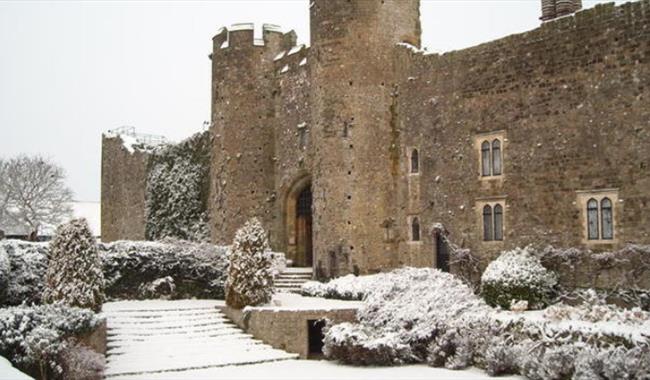 Castle in the snow