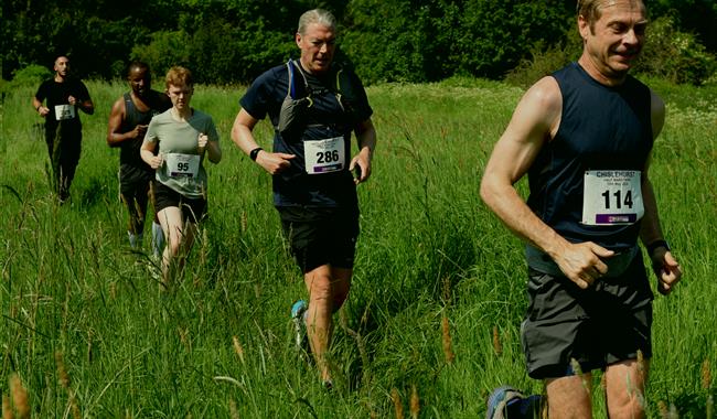 Runners at Chislehurst HM