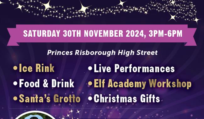 Christmas Lights Switch On Poster