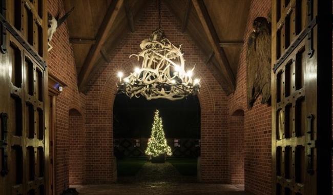 Christmas Tree at Waddesdon Manor