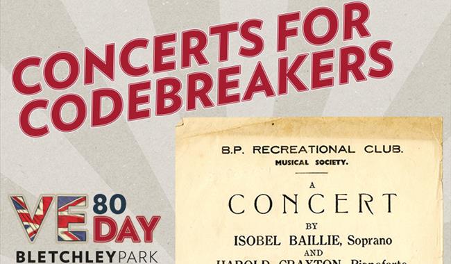 Image features an original programme from the Bletchley Park Musical Society