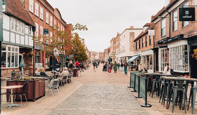 Chichester in West Sussex - credit Chichester BID