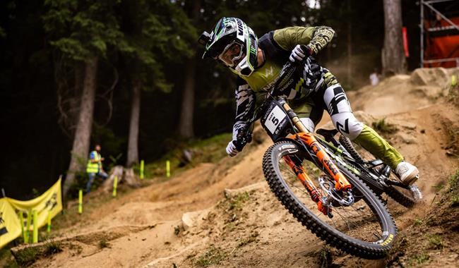 Danny Hart mountain biking downhill