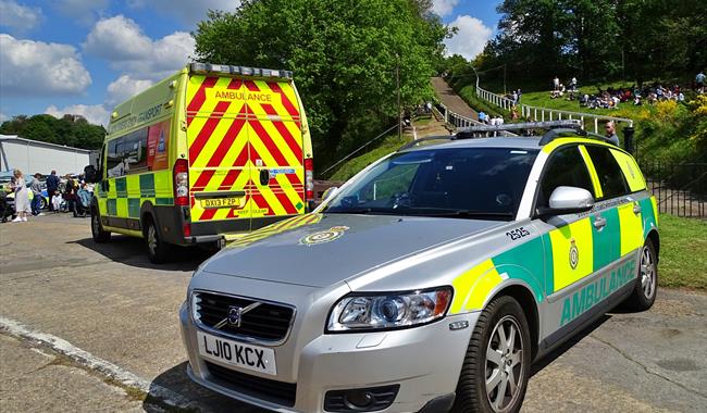Emergency Services Day at Brooklands Museum, Surrey