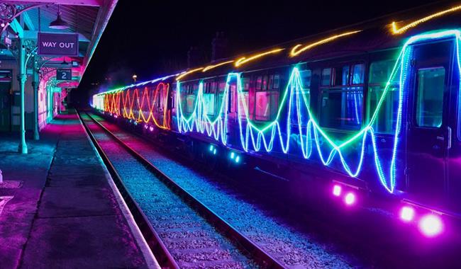 SteamLights at Bluebell Railway