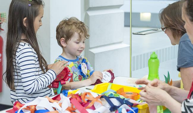 Crafting fun at the National Maritime Museum this October half term - all activities are free and no need to book in advance