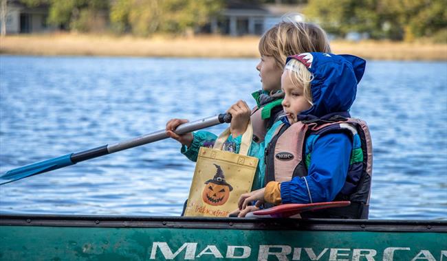 Canoe Halloween Treasure Hunt New Forest Activities