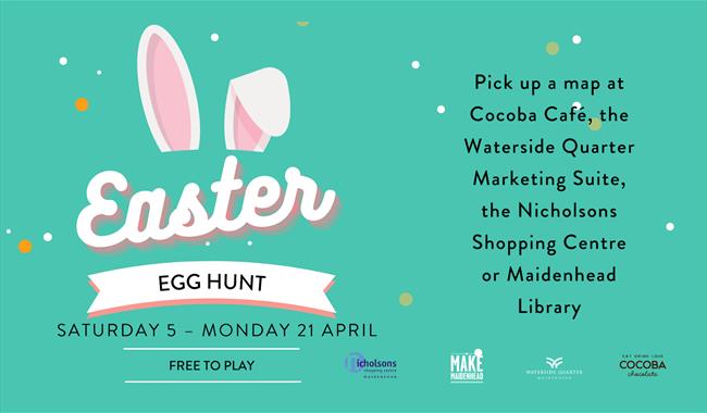 Maidenhead Easter Egg hunt graphic