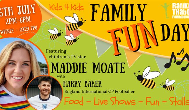 Family Fun Day featuring Maddie Moate