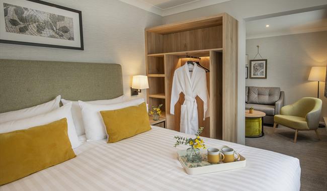 Executive Bedroom at Horwood House Hotel