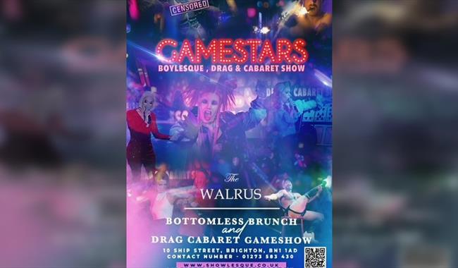 Gamestars Bottomless Brunch - Drag Hosted