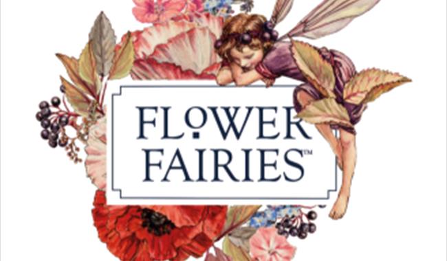 Flower Fairies logo featuring flowers and fairies