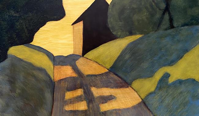 Lucinda Oestreicher, Farm Track at Weald Contemporary