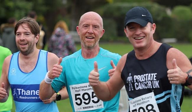 Runners at Folkestone HM