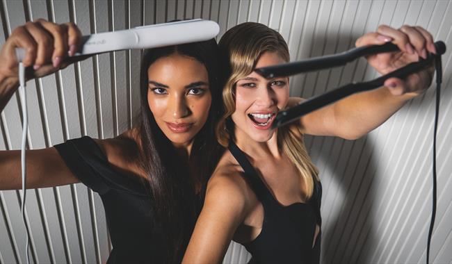 Styling showcase with ghd Sculpt
