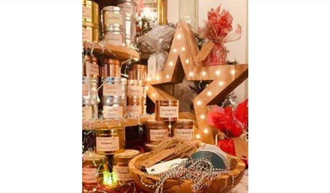 Isle of Wight, Garlic Farm, Pop Up Shop, Christmas Market
