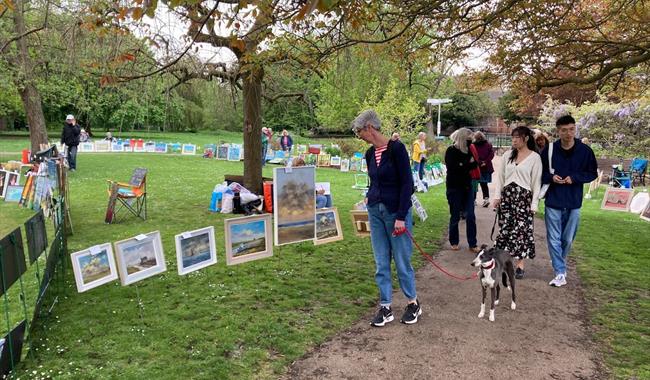 Art Exhibition at Westgate Gardens